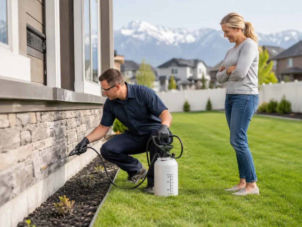 Residential pest control treatment in Salt Lake City, UT
